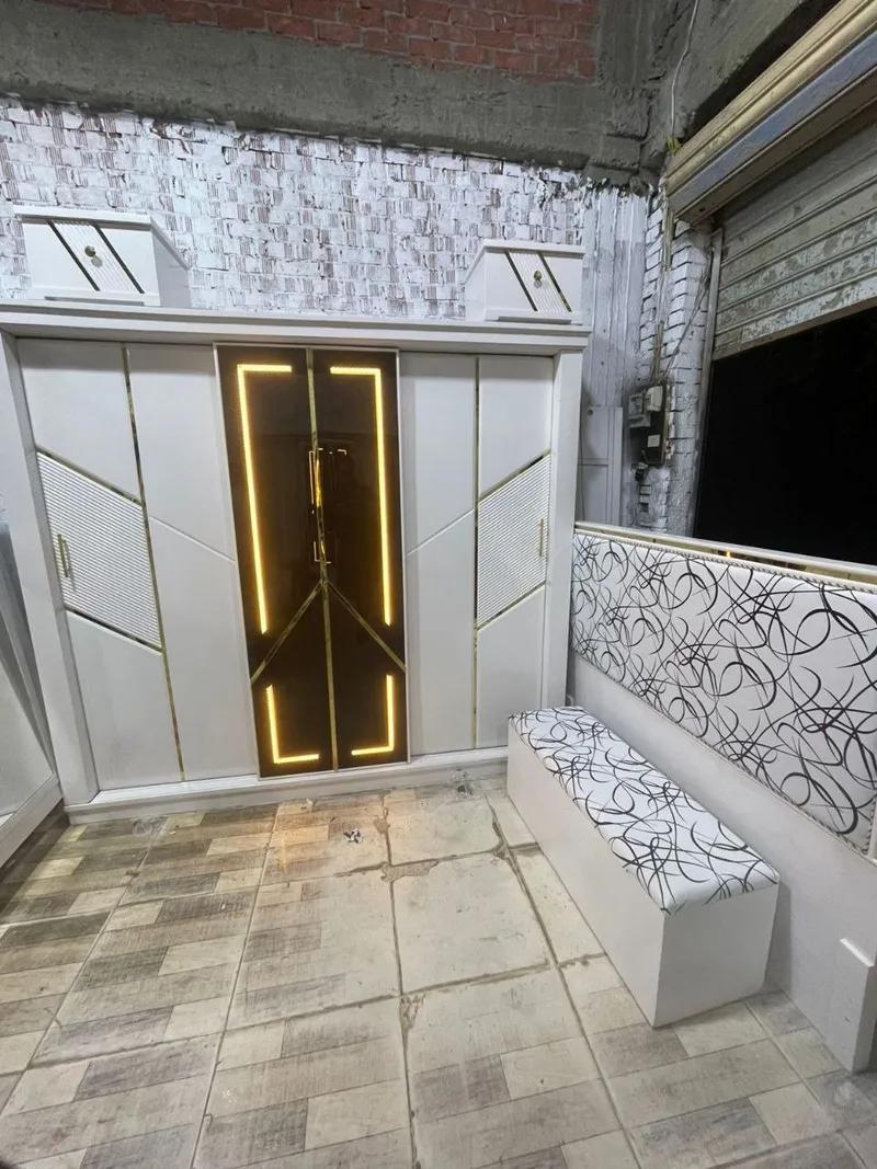 غرفة نوم فايبر فوري دولاب260 سرير160 تسريحة بانكيت و2 كومود