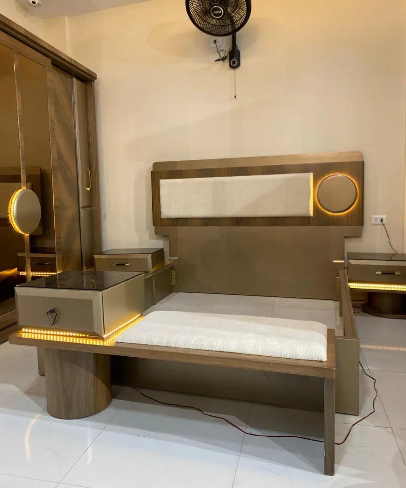 غرفة نوم دمياطي قوائم سويد وزان دهان دوكو فرن مط سرير160 دولاب270