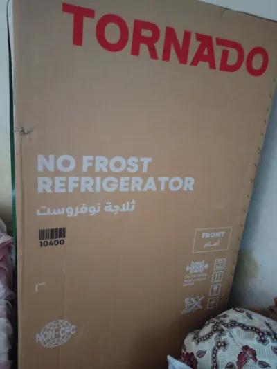ثلاجه تورنيدو 14قدم 355لتر جديده بالكرتونه لم تفتح ال في سيدي بشر, الإسكندرية - 20,000 EGP