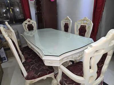 ترابيزة سفره + ٦ كراسي في مناطق اخرى في القاهرة, القاهرة - 17 EGP