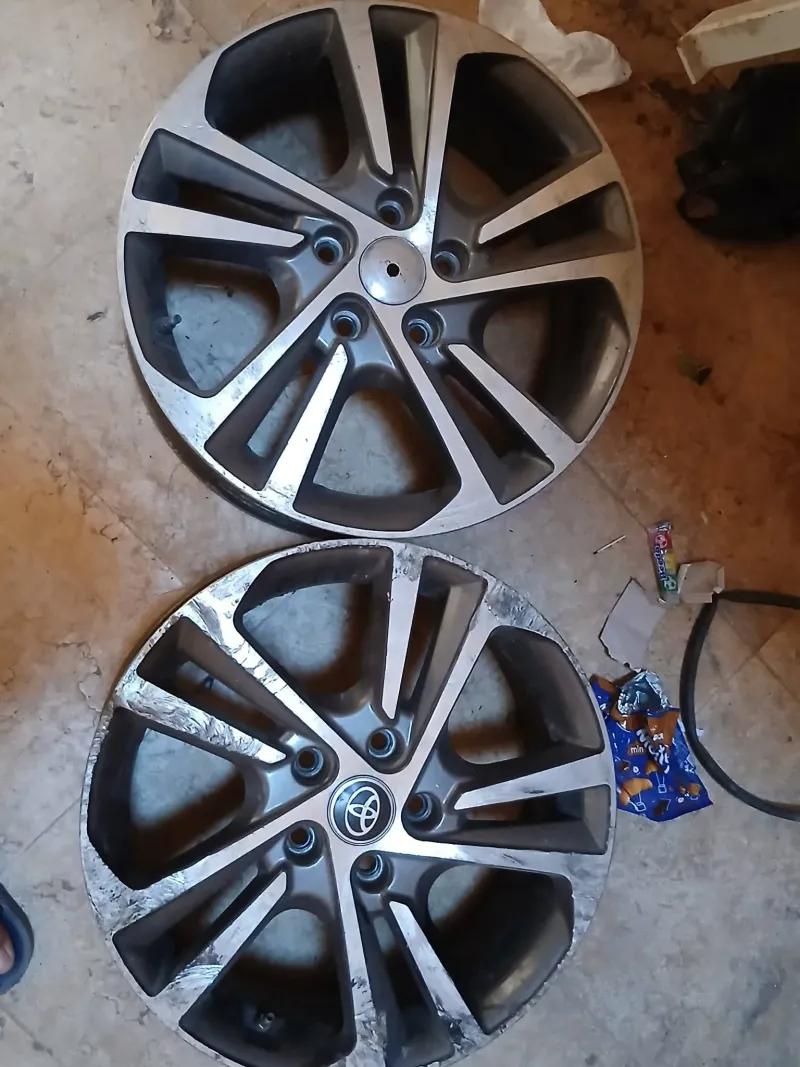 جنطين 17 الومنيوم و جنطين16 حديد