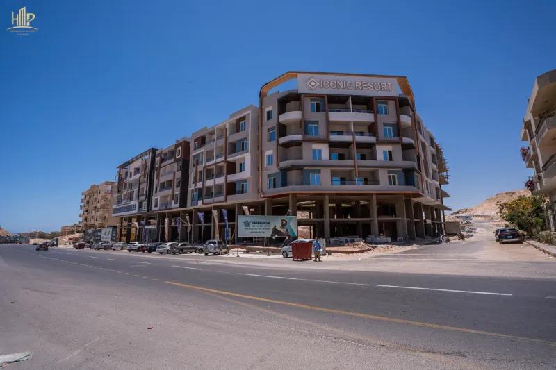 شقة غرفة وصالة 73 متر street view فى Iconic Resort ب AL Hadaba ف غردقة