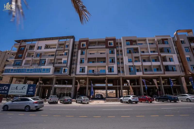 شقة غرفتين وصالة 105 متر فى Iconic Resort بالهضبة بالغردقة