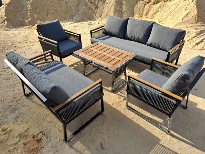 اطقم وركن راتان وحديد وبامبو وشريط لتواصل***4