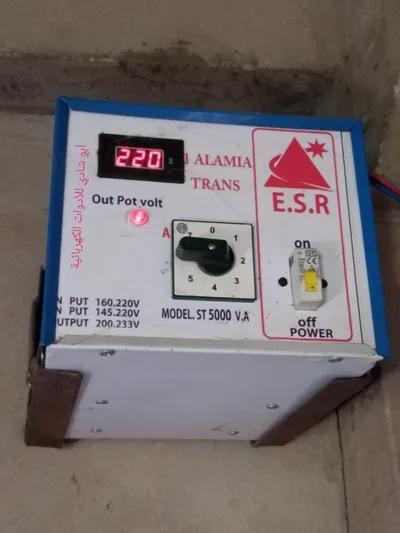 منظم كهرباء 5 كيلو العالمية جديد ضمان سنتين في مدينة كفر الشيخ, كفر الشيخ - 4,550 EGP