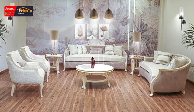 غرفة معيشة وايت - بريكس دمياط الجديدة