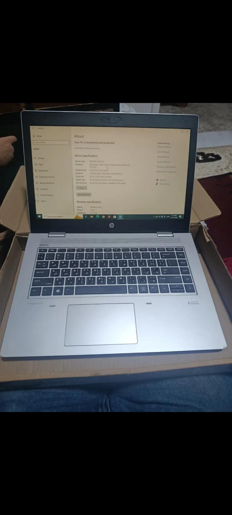 لاب توب hp 645 g4