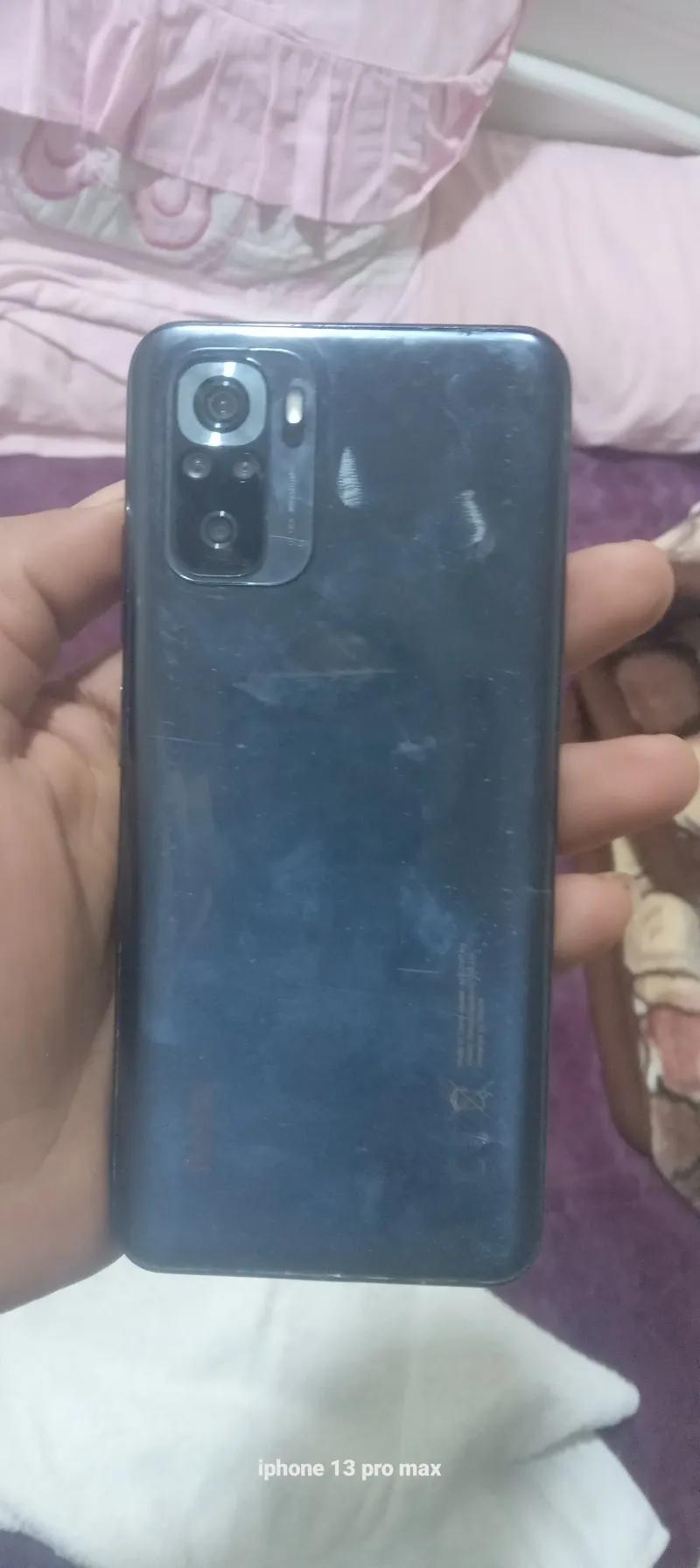 موبايل ريدمي نوت 10 ازرق