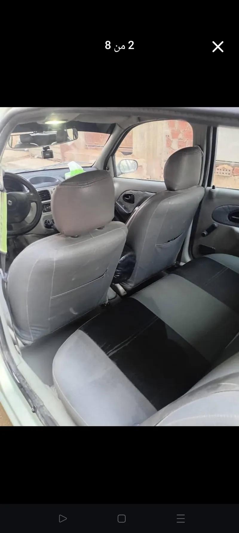 رينو كليو 2002 بحاله جيده رخصة سنه وشهرين