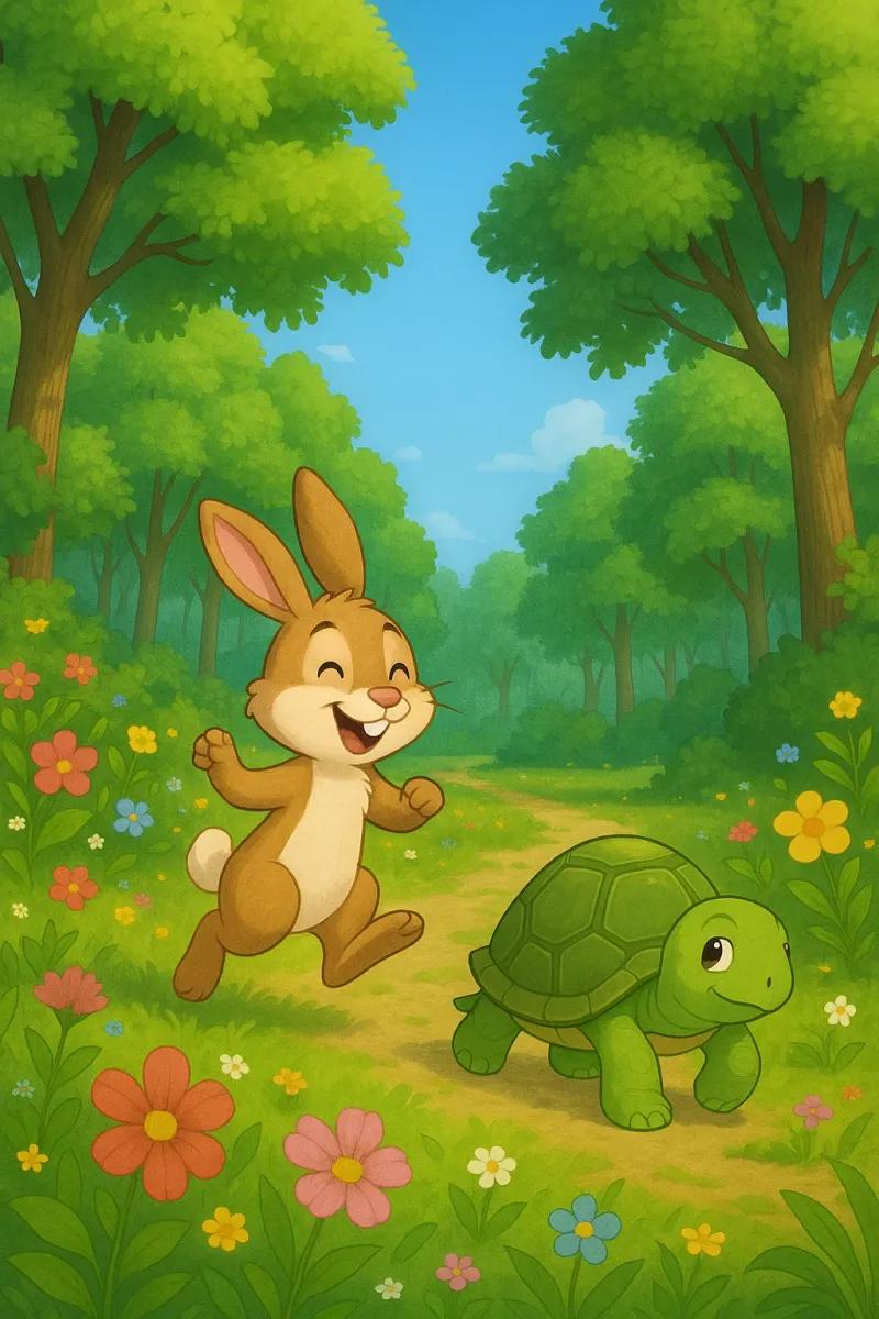 قصة الارنب والسلحفاه