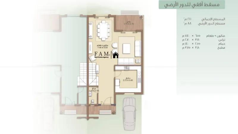 فيلا في مدينتي للتنازل