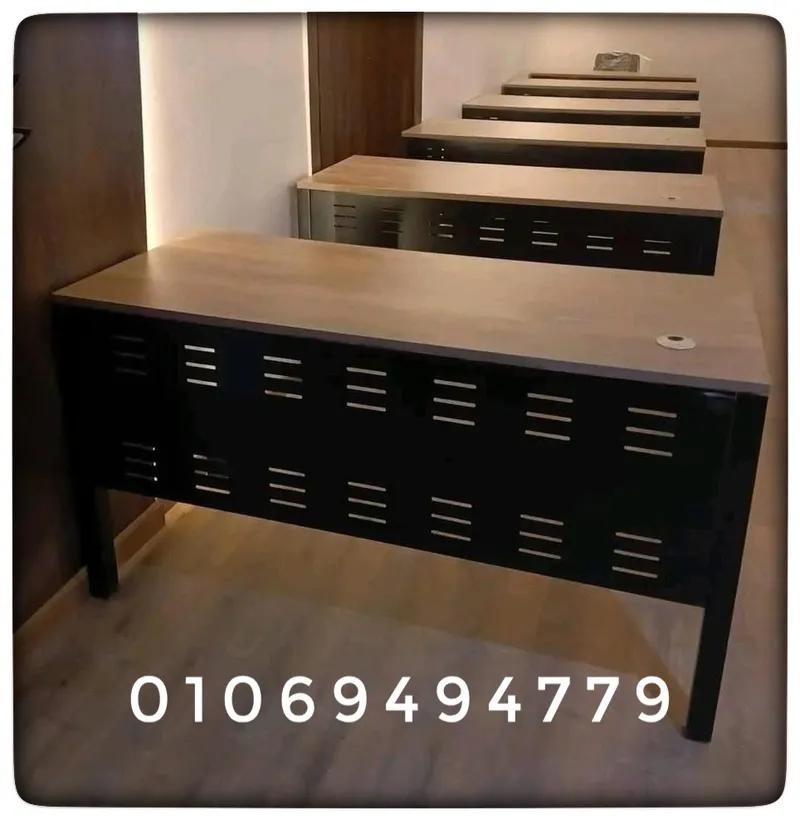 مكاتب موظفين مودرن متاح جميع الالوان والمقاسات