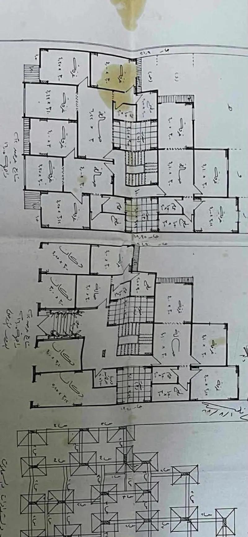 عماره سكنيه او أستسمار 335متر بفريال اسيوط