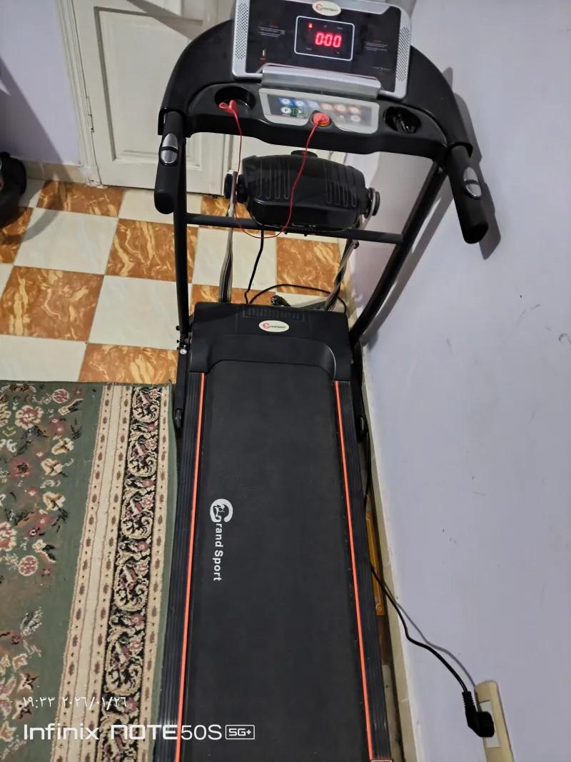 تريد ميل كهربائية Grand Sport 2020D + جهاز تفتيت دهون