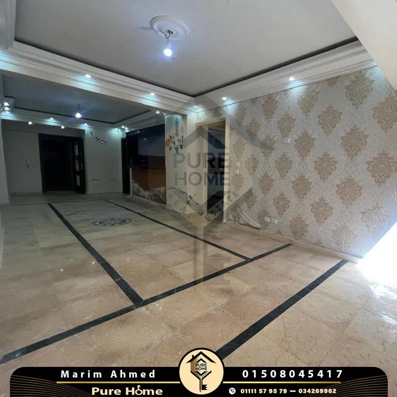 شقة للبيع 143 م– سموحة –شارع النصر