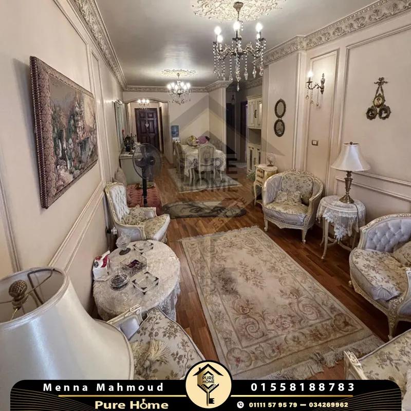 شقة للبيع 125 م – محرم بك – كومباند الثغر – طريق مطار النزهة