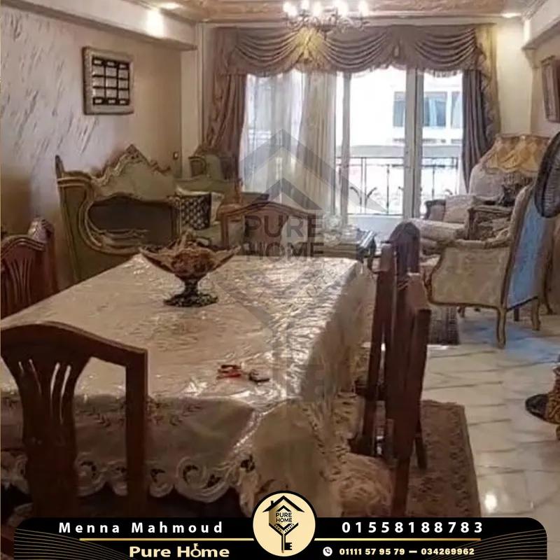 شقة للبيع 143 م – سموحة – كومباوند حدائق السرايا