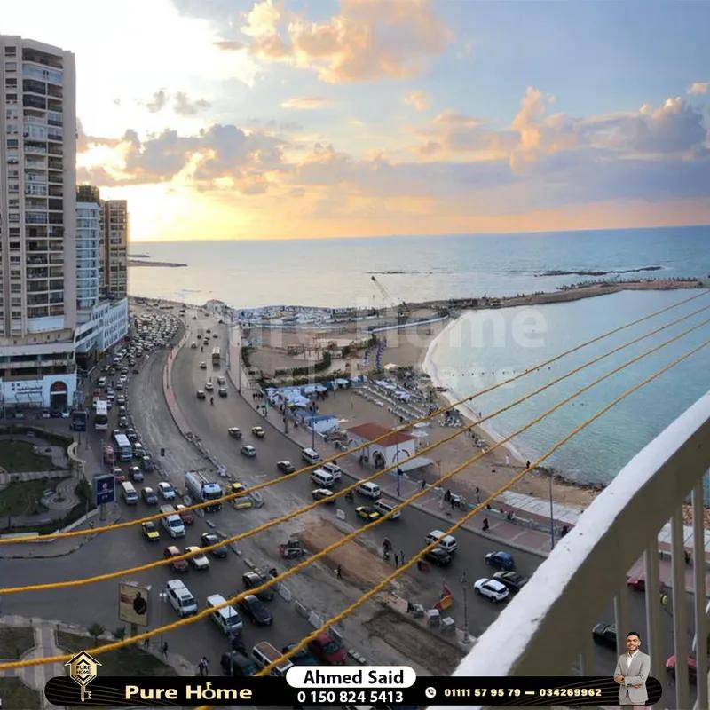 شقة للبيع - سيدي بشر - بحر مباشرة