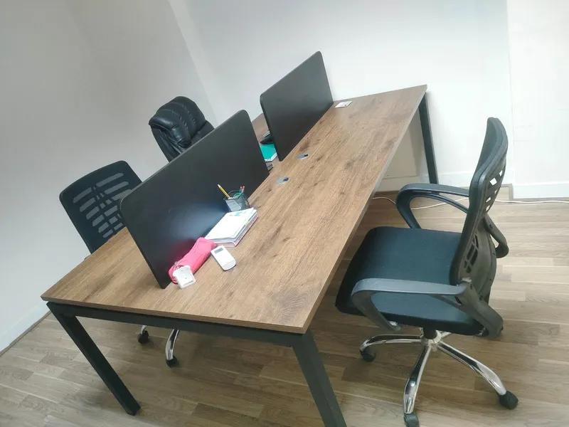 خلية عمل 4 افراد وخليه عمل 6 افراد - work station استخدام 3 شهور