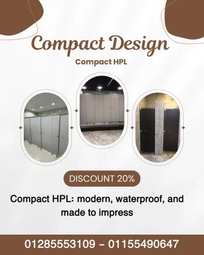 توريد و تركيب الكومباكت HPL في النزهة الجديدة, القاهرة - 50 EGP