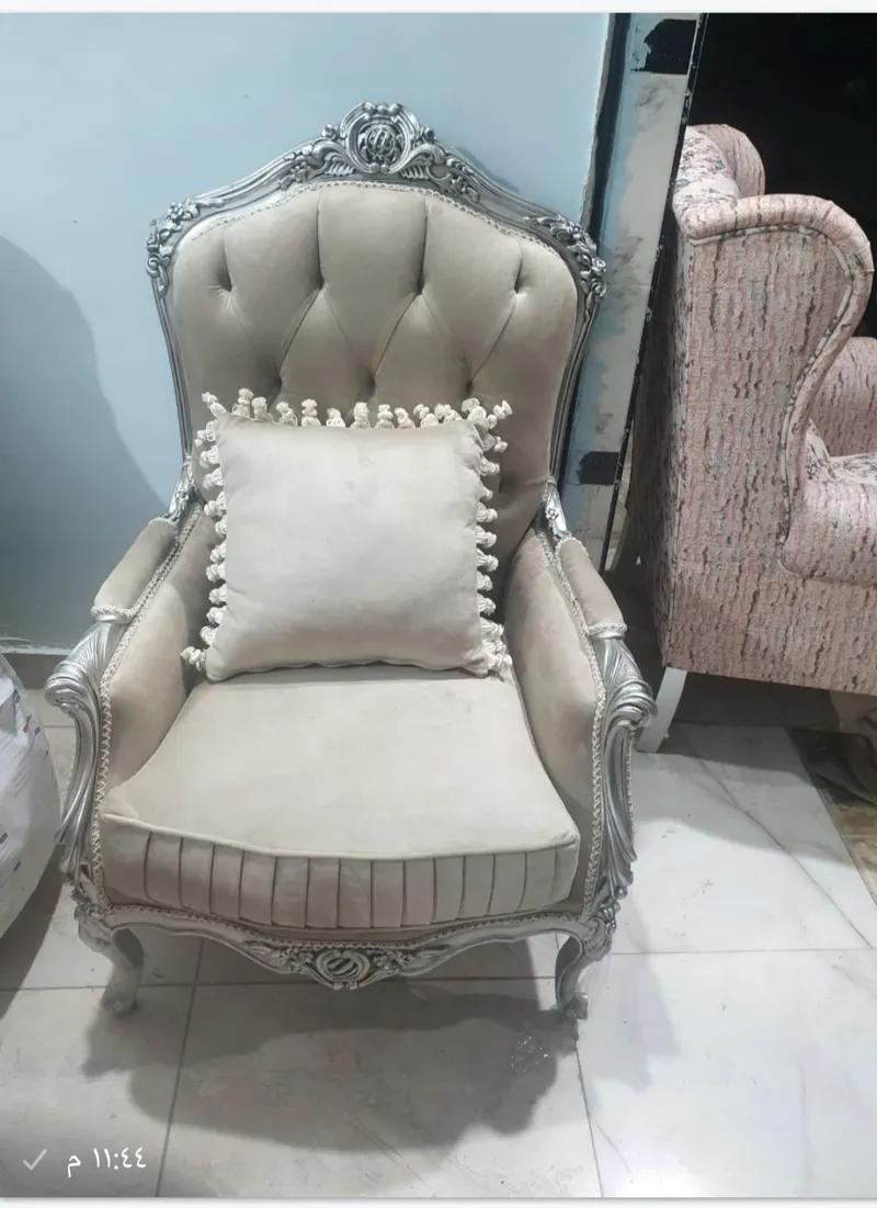 صالون وانتريه للبيع عموله خشب زان