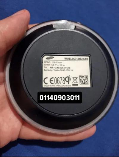 شاحن وايرليس سامسونج إصلي سريع مستعمل وارد اوربي المكان امبابة فقط في إمبابة, الجيزة - 750 EGP