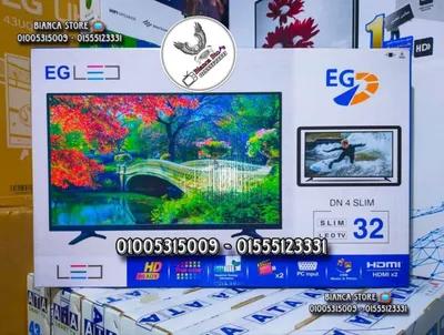 شاشات للبيع 32 بوصة ماركة EG بانل IPS جديدة ضمان سنتين في القطامية, القاهرة - 4,250 EGP