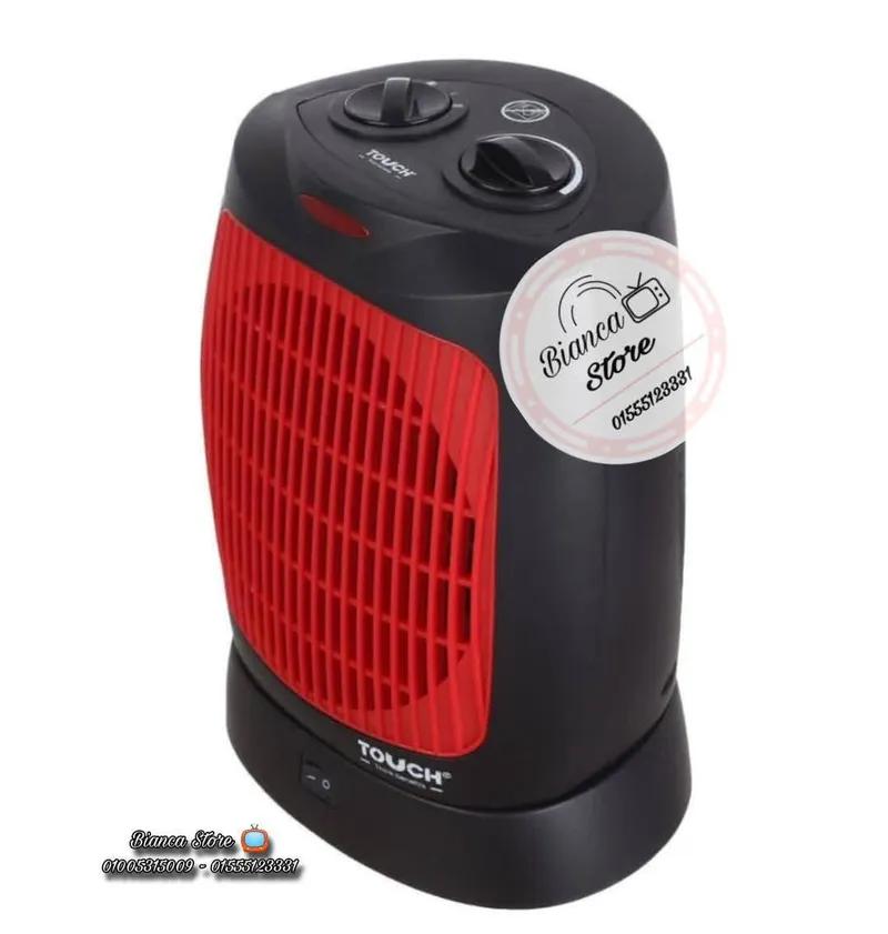 دفاية كهربائية مروحة 2000وات تاتش الزنوكي جديدة ضمان سنتين