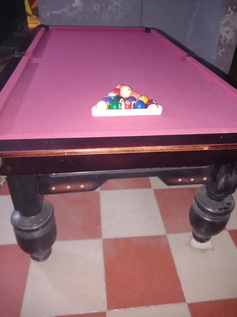 ترابيزتين بلياردو بحاله جيده ٨ قدم للبيع سعر الواحده ٥,٥٠٠ جنيه