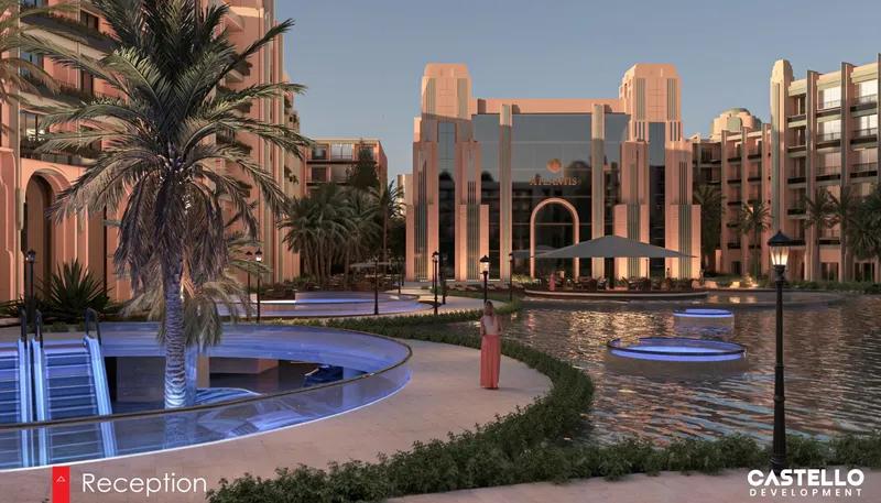 شقة 93م² غرفة واحدة بإطلالة على المسبح أتلانتس