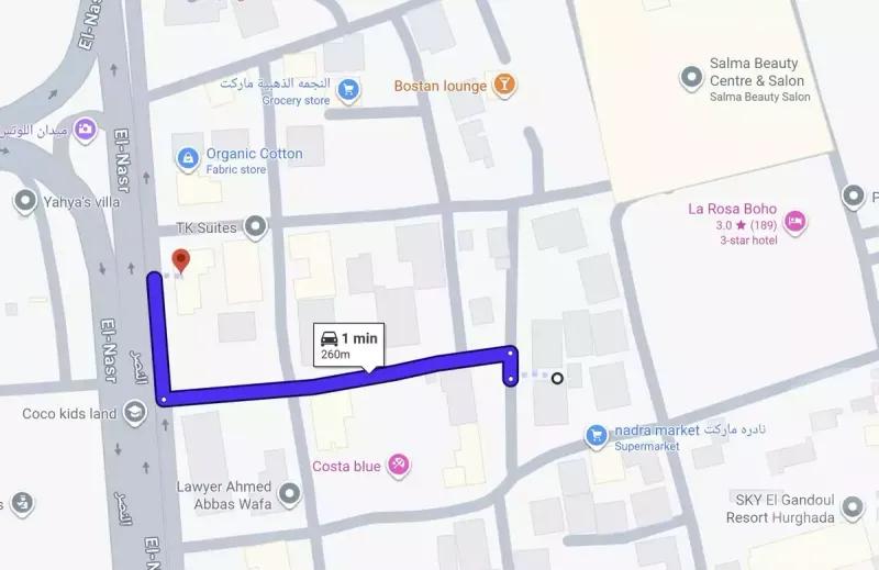 شقه فى الإنتر كونتيننتال الغردقه للبيع