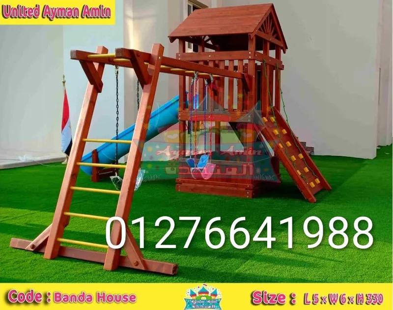 مجمعات العاب خشبيه للجاردن والنوادي والمدارس