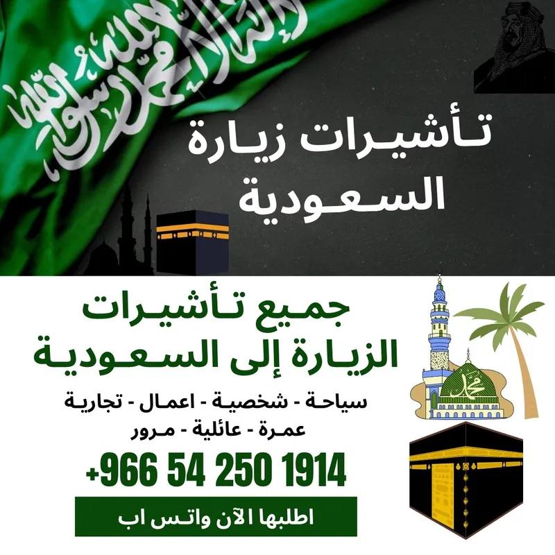 اصدار وتلخيص فيزا زيارات وتأشيرات من وزاره الخارجيه السعودية