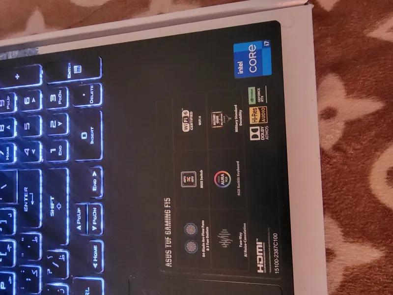 ASUS TUF GAMING 15 CORE I7 H12 RTX3050