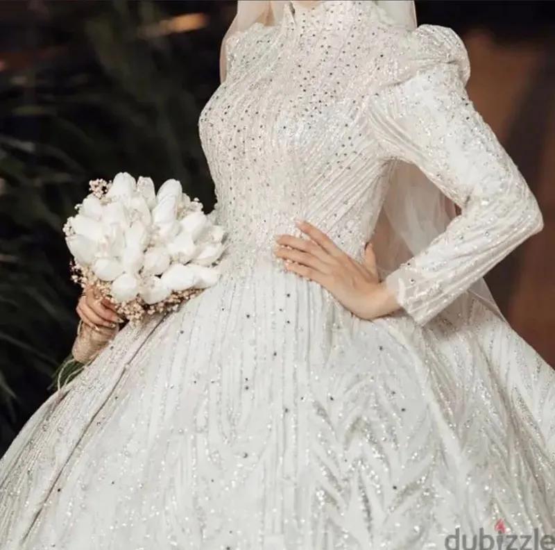 فستان فرح ليزر