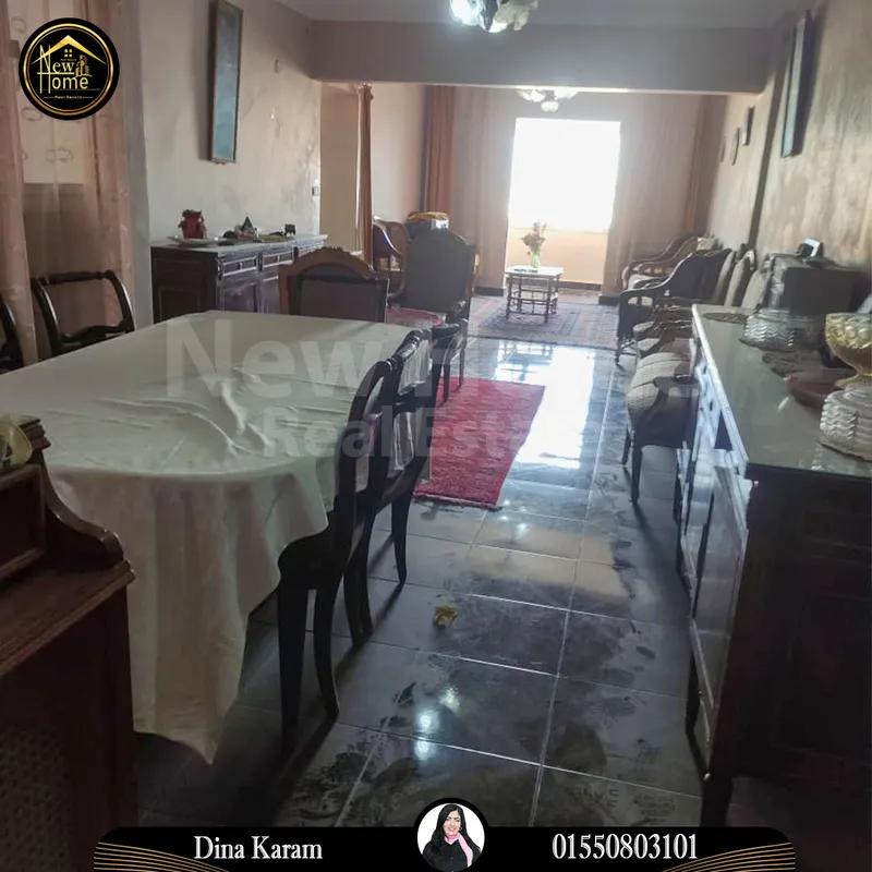 شقة للبيع 165 م - سموحة – خلف مستشفى الاندلسية