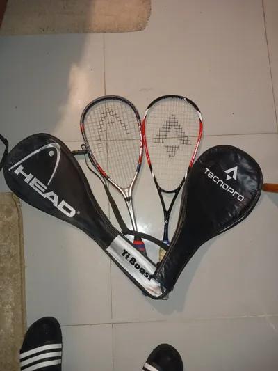 مضارب تنس واسكواش بحالة ممتازة في مدينة نصر, القاهرة - 2,500 EGP