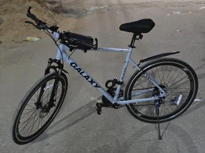 دراجة Galaxy RL600H مع كل اكسسواراتها، استخدام كام اسبوع في المنصورة, الدقهلية - 9,000 EGP