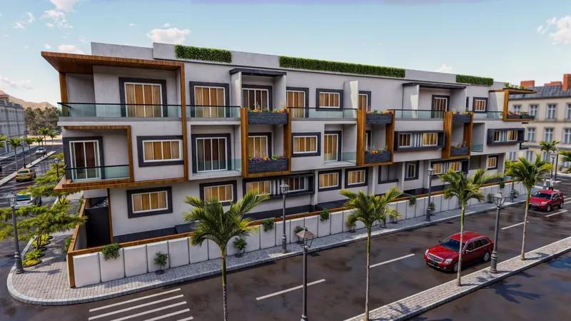 شقة 55م دور أول في مجاويش