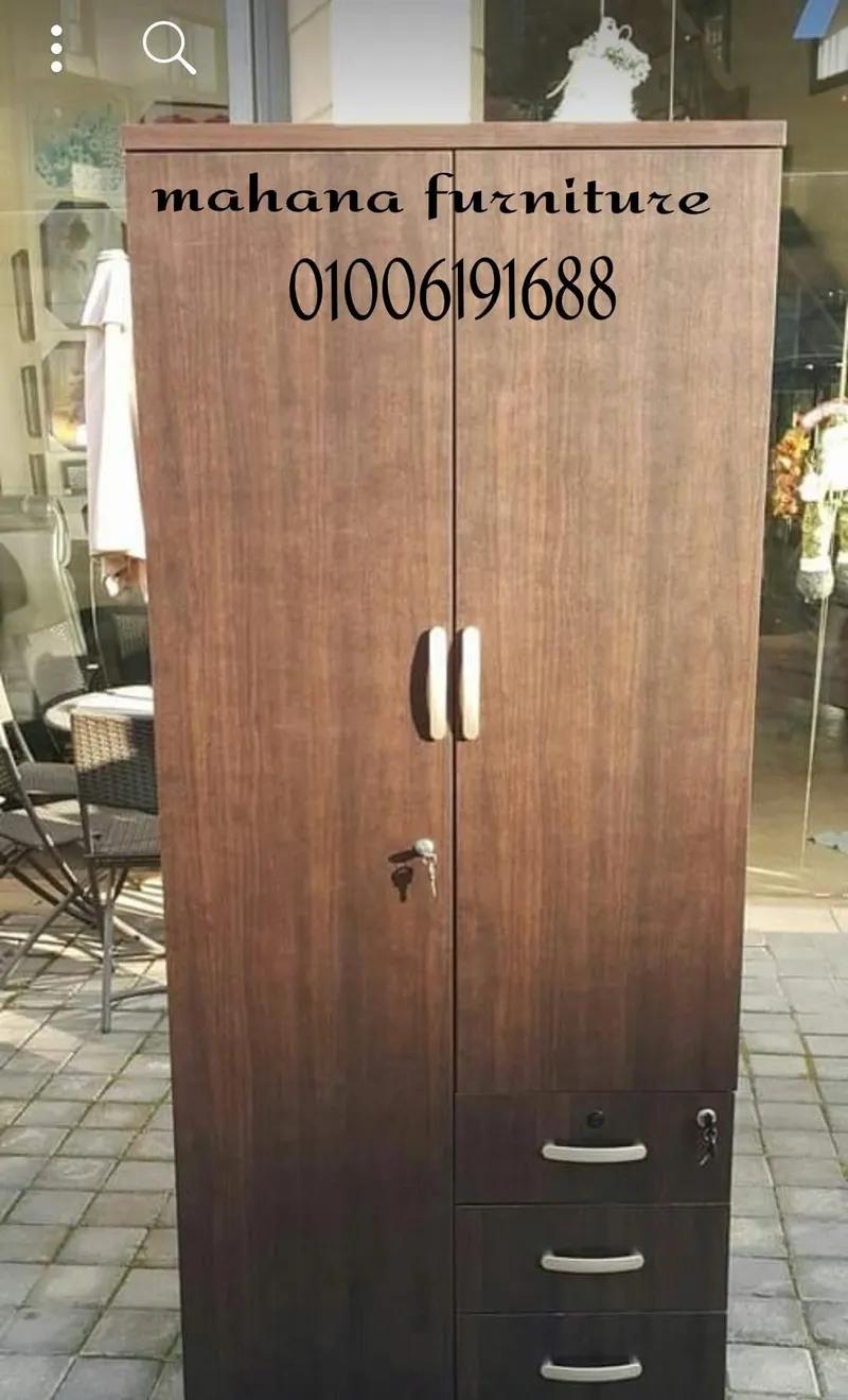دولاب ملفات 2ضلفة و3درج خشب كونتر