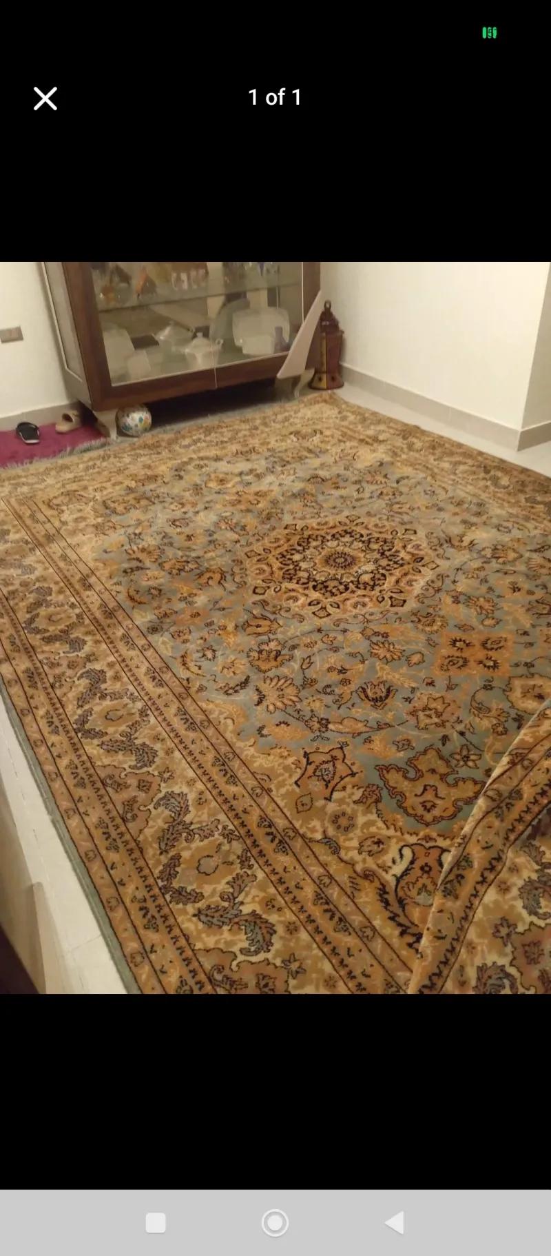 سجاد ٣*٤ صوف طبيعى بني وليد