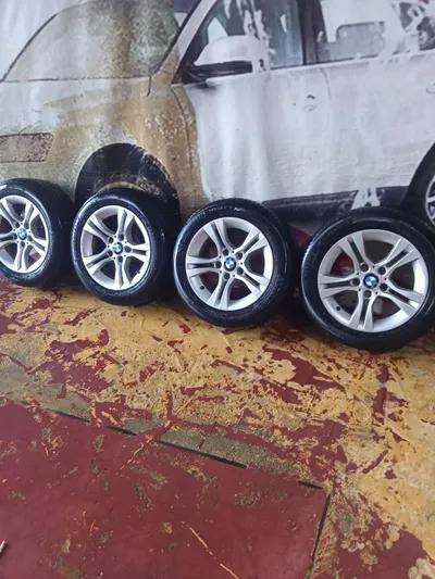 طقم جنوط بي ام دبليو مقاس ١٦ بدون لحام أو استعدال