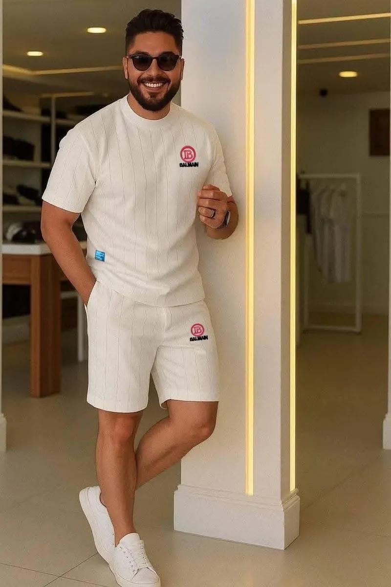 ترنج شورت رجالي – خامة مارسيليا الفاخرة