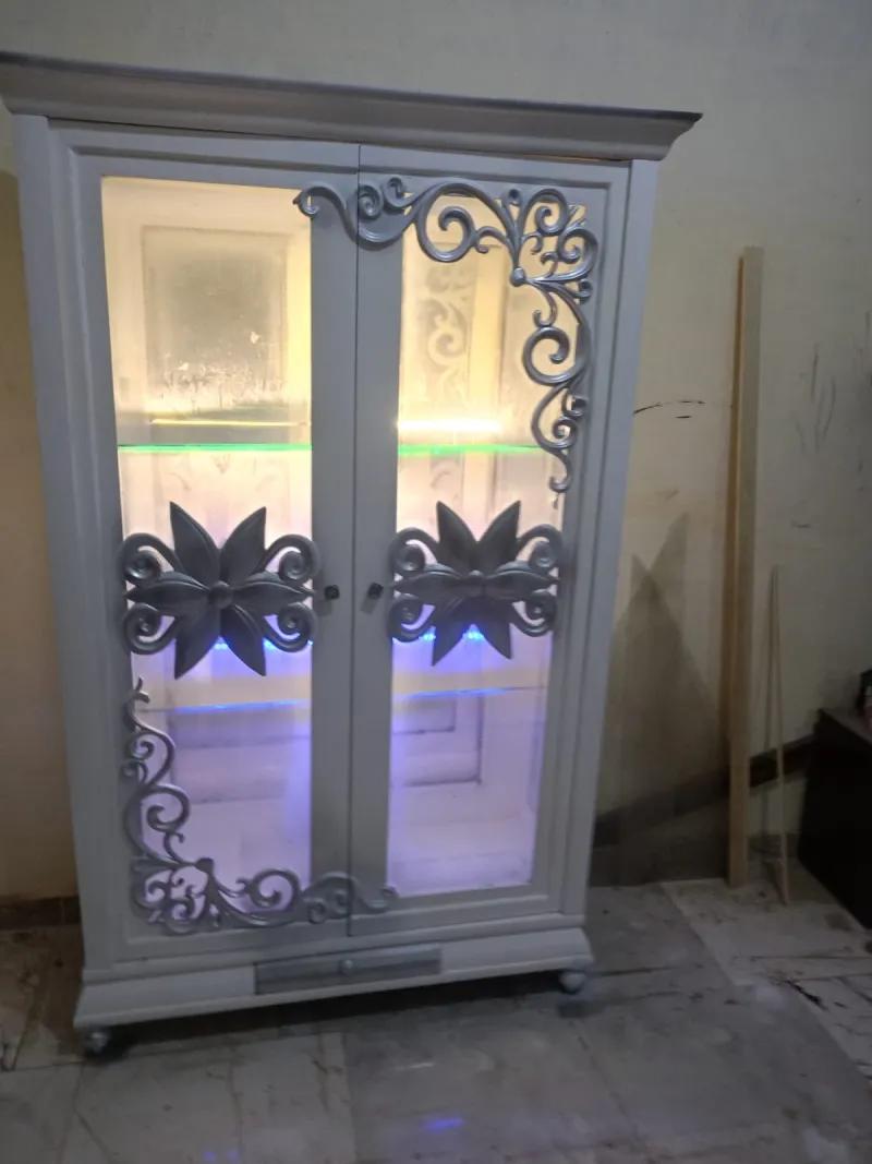 نيش ليد مودرن يصلح للعروسين درفتين برفين ودرج سحر