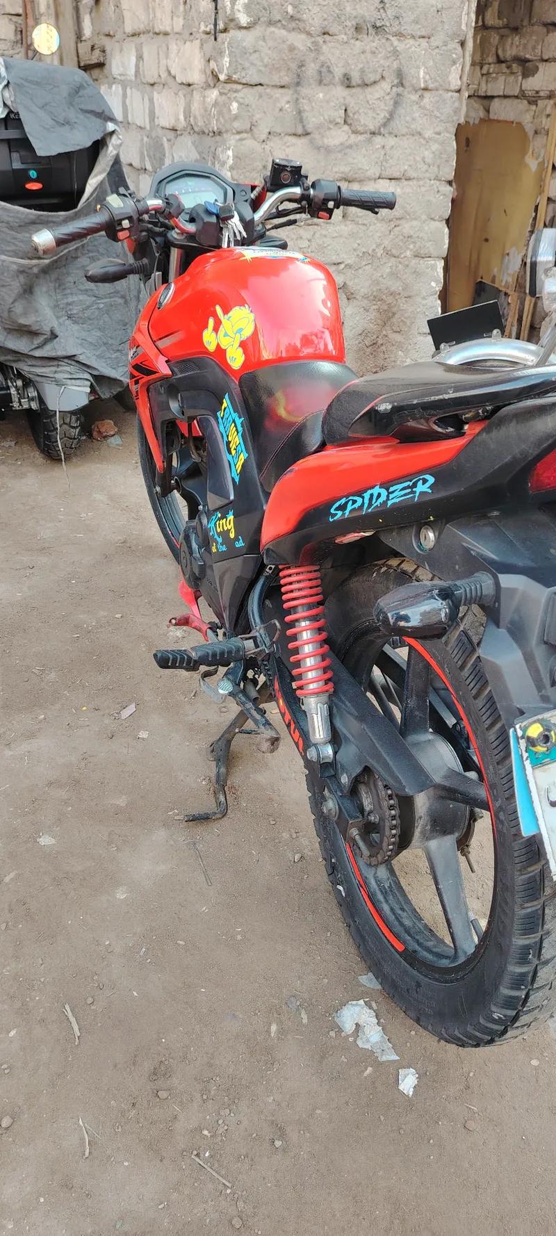 موتوسيكل هاوجي ٢٠٢٠ رخصه سنتين ماشيه ٢٥الف كيلو مش محتاجه اي حاجه