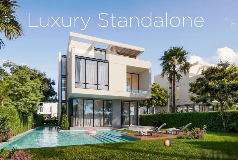 فيلا Standalone في أول كمباوند فيلات في البرج نادي سموحة